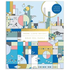 Frank Lloyd Wright City By The Sea 1000 Piece Foil Puzzle