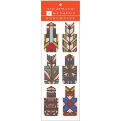 Frank Lloyd Wright Designs Magnetic Bookmark Set