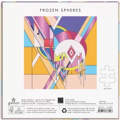 Frank Lloyd Wright Frozen Spheres 500 Piece Foil Puzzle