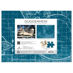 Frank Lloyd Wright Guggenheim Double-Sided 500 Piece Jigsaw Puzzle