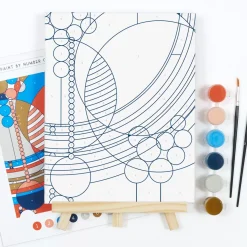 Frank Lloyd Wright March Balloons Paint By Number Kit