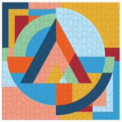 Frank Lloyd Wright Organic Geometry 500 Piece Multi-Puzzle Puzzle