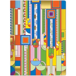 Frank Lloyd Wright Saguaro Cactus And Forms Embroidered Handmade Journal