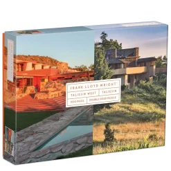 Frank Lloyd Wright Taliesin And Taliesin West Double-Sided 500 Piece Jigsaw Puzzle