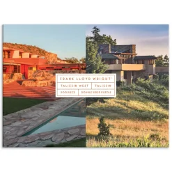 Frank Lloyd Wright Taliesin And Taliesin West Double-Sided 500 Piece Jigsaw Puzzle