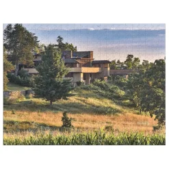 Frank Lloyd Wright Taliesin And Taliesin West Double-Sided 500 Piece Jigsaw Puzzle