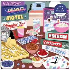 Game Night 1000 Piece Puzzle