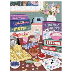 Game Night 1000 Piece Puzzle