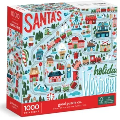 Good Puzzle Co. Santa's Wonderland 1000Pc Puzzle