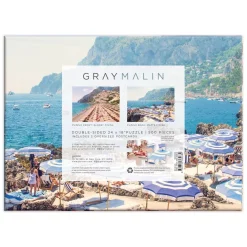 Gray Malin The Italy Double-Sided 500 Piece Jigsaw Puzzle