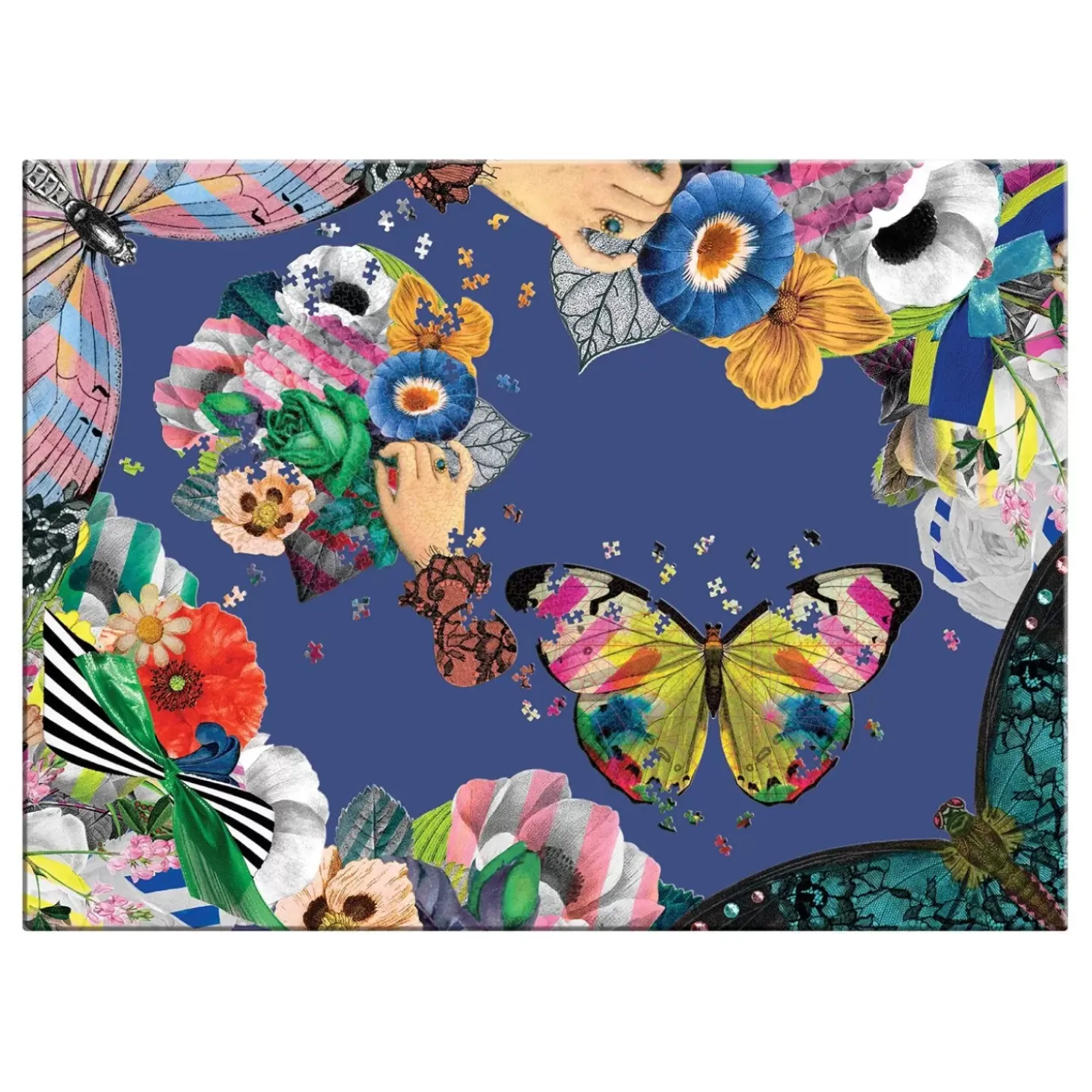 Heritage Collection Frivolites Set Of Two Shaped Jigsaw Puzzles