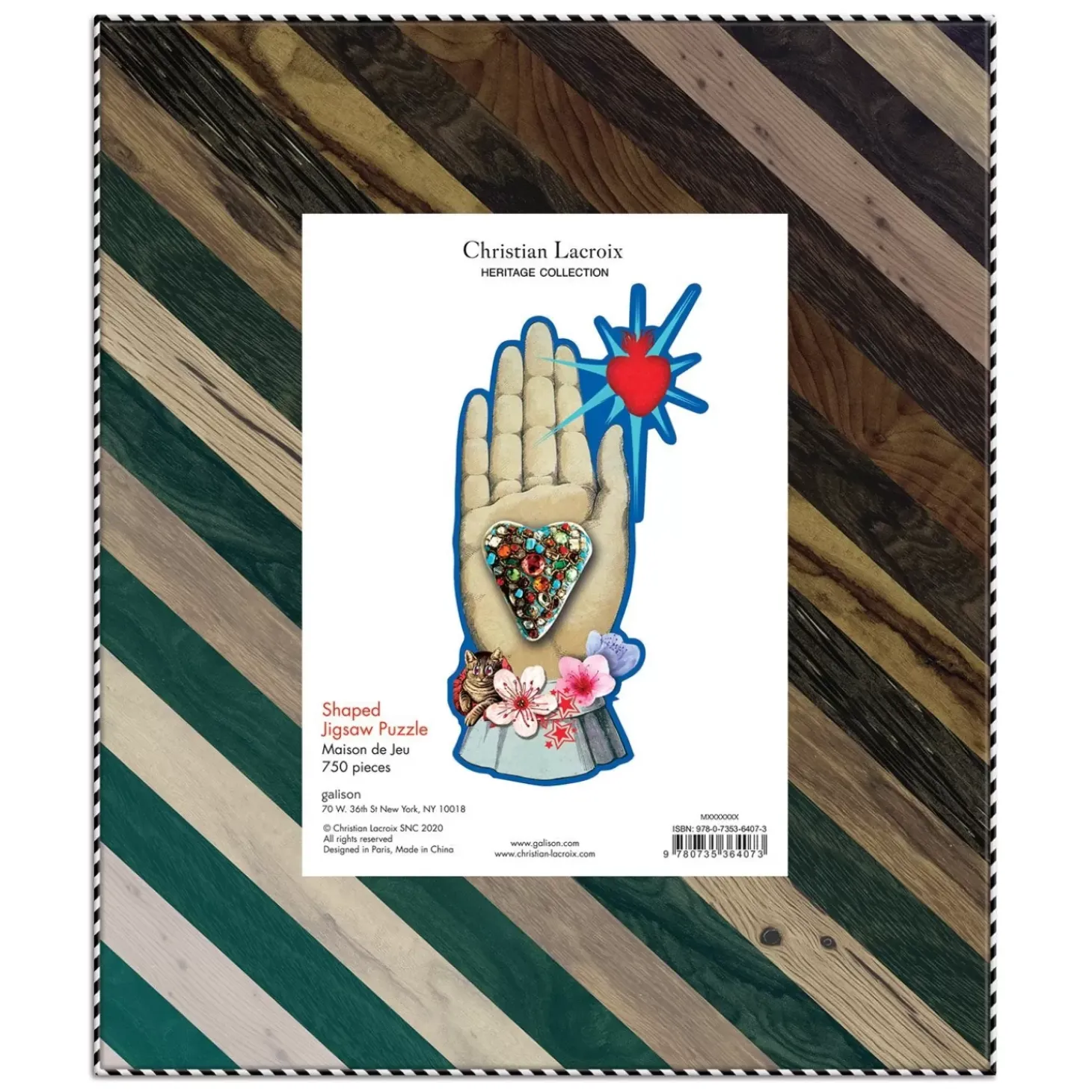 Heritage Collection Maison De Jeu 750 Piece Shaped Jigsaw Puzzle