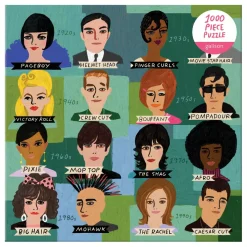 History Of Hairdos 1000 Piece Jigsaw Puzzle