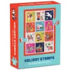 Holiday Stamps 100 Piece Mini Jigsaw Puzzle