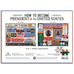How To Become President Of The United States Double-Sided 500 Piece Jigsaw Puzzle
