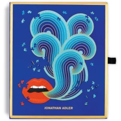 Jonathan Adler 750 Piece Lips Shaped Jigsaw Puzzle
