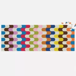 Jonathan Adler Bargello 1000 Piece Panoramic Puzzle