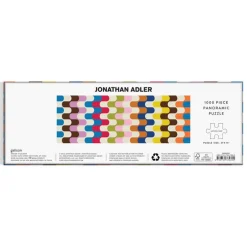 Jonathan Adler Bargello 1000 Piece Panoramic Puzzle