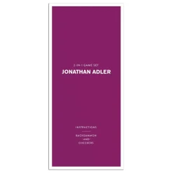 Jonathan Adler 2-In-1 Travel Game Set