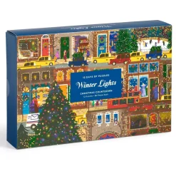 Joy Laforme Winter Lights 12 Days Of Puzzles Holiday Countdown
