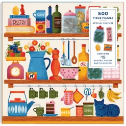 Kitchen Essentials 500 Piece Puzzle With Shaped Pieces