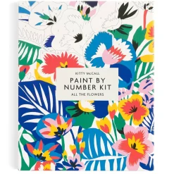 Kitty Mccall All The Flowers Paint By Number Kit