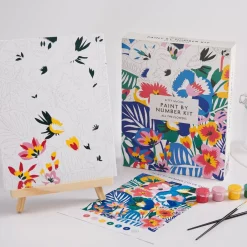 Kitty Mccall All The Flowers Paint By Number Kit