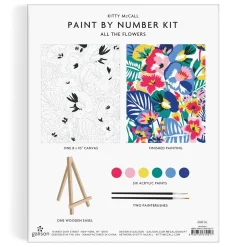 Kitty Mccall All The Flowers Paint By Number Kit