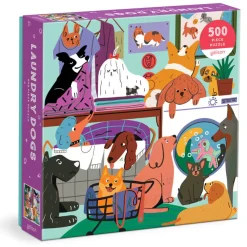 Laundry Dogs 500 Piece Puzzle