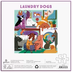 Laundry Dogs 500 Piece Puzzle