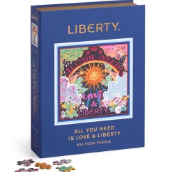 Liberty All You Need Is Love 500 Piece Book Puzzle