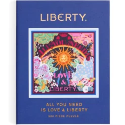 Liberty All You Need Is Love 500 Piece Book Puzzle