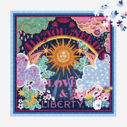 Liberty All You Need Is Love 500 Piece Book Puzzle