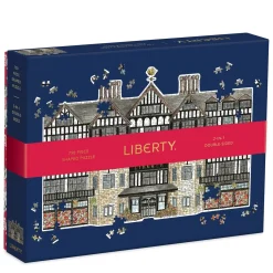 Liberty London Tudor Building 750 Piece Shaped Jigsaw Puzzle