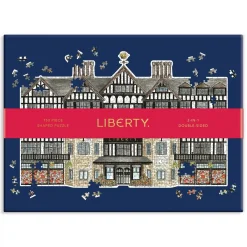 Liberty London Tudor Building 750 Piece Shaped Jigsaw Puzzle