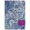 Liberty Tanjore Gardens B5 Handmade Embroidered Journal