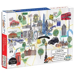 London Map 1000 Piece Jigsaw Puzzle