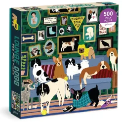Lounge Dogs 500 Piece Puzzle