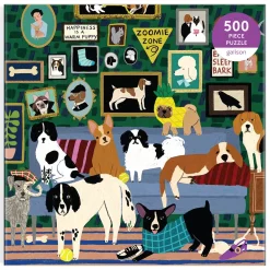 Lounge Dogs 500 Piece Puzzle