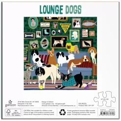 Lounge Dogs 500 Piece Puzzle