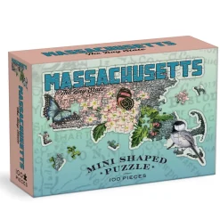 Massachusetts Mini Shaped Puzzle