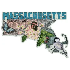 Massachusetts Mini Shaped Puzzle