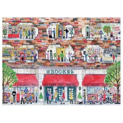 Michael Storrings A Day At The Bookstore 1000 Piece Jigsaw Puzzle