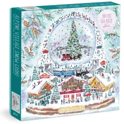 Michael Storrings Alpine Village Snowglobe 500 Piece Foil Puzzle