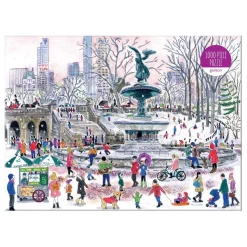 Michael Storrings Bethesda Fountain 1000 Piece Jigsaw Puzzle