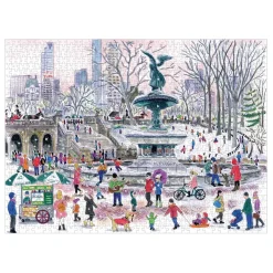 Michael Storrings Bethesda Fountain 1000 Piece Jigsaw Puzzle