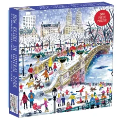 Michael Storrings Bow Bridge In Central Park 500 Piece Jigsaw Puzzle