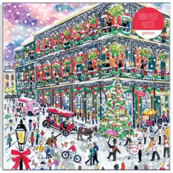 Michael Storrings Christmas In New Orleans 1000 Piece Puzzle