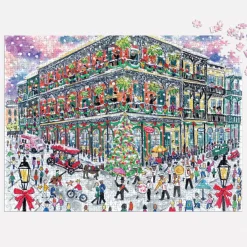 Michael Storrings Christmas In New Orleans 1000 Piece Puzzle