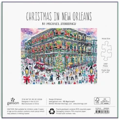 Michael Storrings Christmas In New Orleans 1000 Piece Puzzle